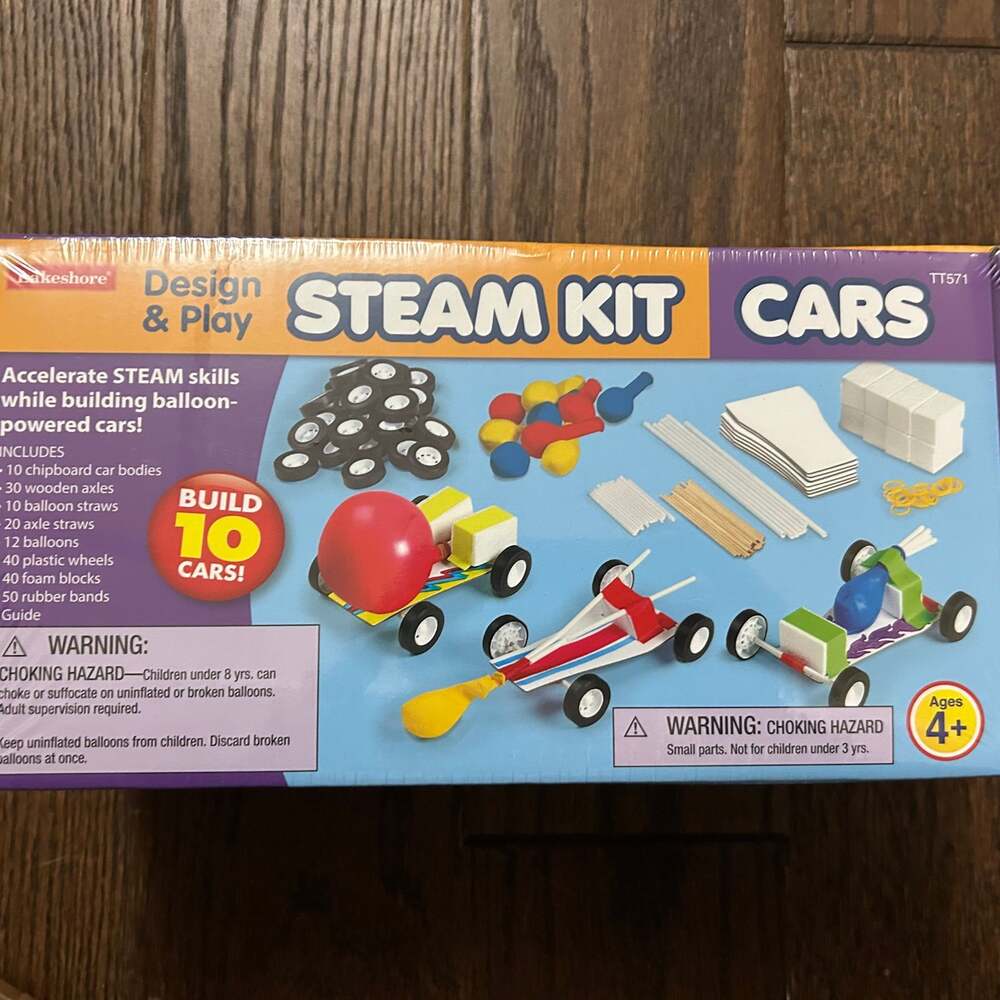 Lakeshore‎ Steam Kit: Cars NIB